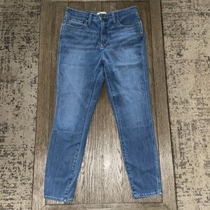Madewell Tall Curvy Roadtripper Jeggings Lovey Wash